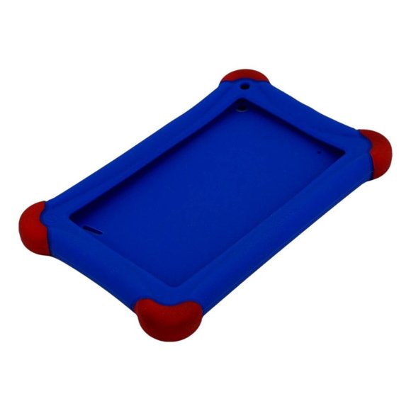 Visual Land Protective Safety Bumper Blue For Prestige 7 Pro & Elite Tablets New - Picture 3 of 5